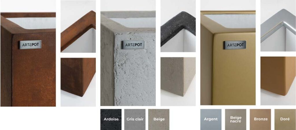 Финиши Corten, Stone и Steel